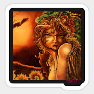 Gypsy Girl Sticker